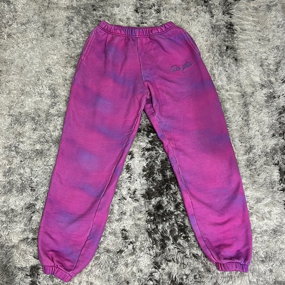 I.AM.GIA. Pink and Purple Tie Dye Sweatpants